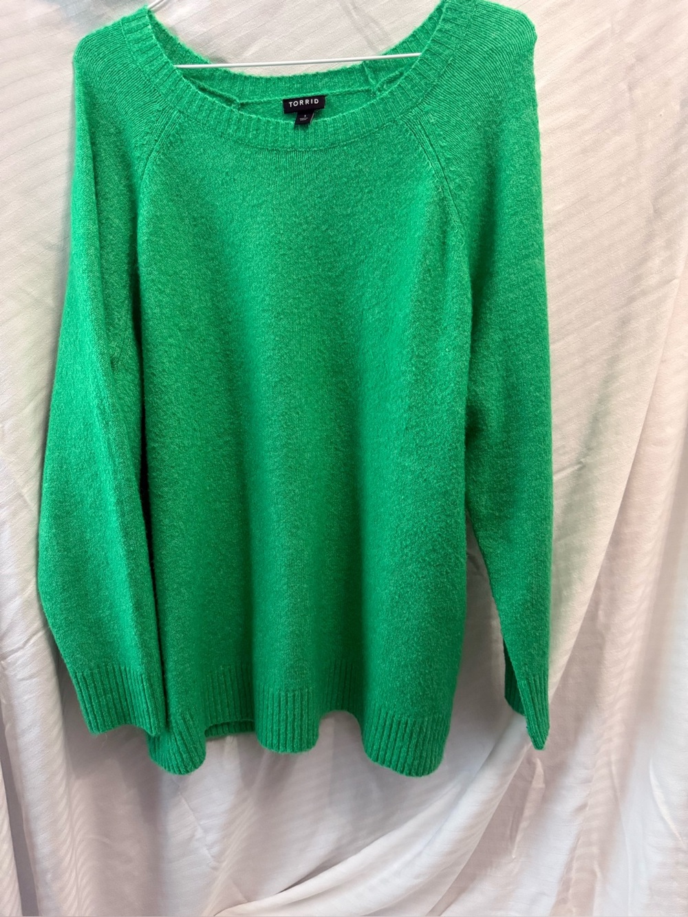 torrid Emerald Green Crewneck Sweater